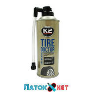 Спрей для ремонту шин у дорозі Tire doktor 400 мл B310 K2, фото 2