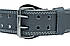 Пояс для важкої атлетики MadMax MFB-244 Sandwich шкіряний Black L, фото 5