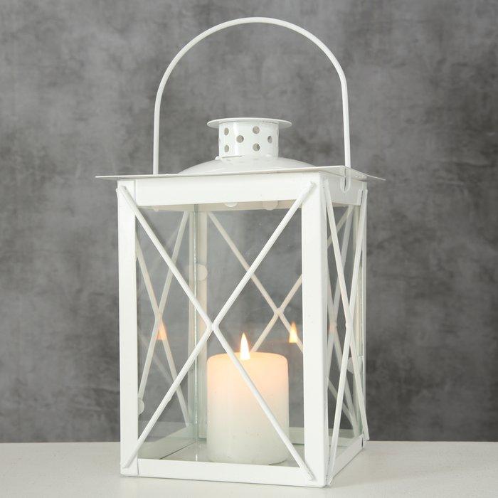 Ліхтар Маяк білий метал h20см Гранд Презент 3549600, фото 1