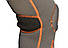 Наколінник MadMax MFA-297 Knee Support with Patella Stabilizer Dark Grey/Orange L, фото 2