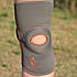 Наколінник MadMax MFA-297 Knee Support with Patella Stabilizer Dark Grey/Orange L, фото 8