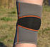 Наколінник MadMax MFA-297 Knee Support with Patella Stabilizer Dark Grey/Orange L, фото 10