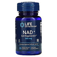 Регенератор клітин NAD+ 300 мг, NAD+ Cell Regenerator, Life Extension, 30 вегетаріанських капсул