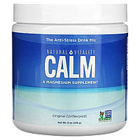 Напій-антистрес, CALM, The Anti-Stress Drink Mix, Natural Vitality, 226 гр