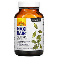 Комплекс для росту та зміцнення волосся для чоловіків, Maxi-Hair for Men, Country Life, 60 гелевих капсул