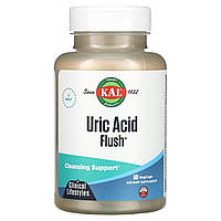 Очиститель от Мочевой Кислоты, Uric Acid Flush, KAL, 60 вегетарианских капсул