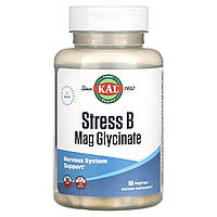 Магній гліцинат і вітаміни групи B від стресу, Stress B Mag Glycinate, KAL, 60 вегетаріанських капсул