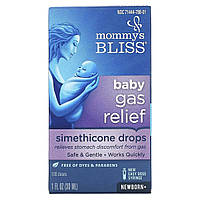Краплі від дитячих кольки, симетикон, смак імбиру, Baby Gas Relief, Simethicone Drops, Mommy's, 30 мл