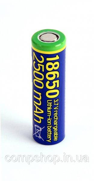 Акумулятор Li-Ion 18650  2500mAh EnerGenie EG-BA-18650-10C/2500 (1 шт.) блістер (код 137680)