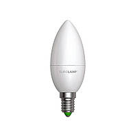 Лампа светодиодная Eurolamp Эко LED-CL-06143 (P) CL 6W E14 3000K