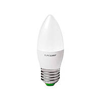 Лампа светодиодная Eurolamp Эко LED-CL-06274 (P) CL 6W E27 4000K