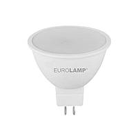 Лампа светодиодная Eurolamp LED-SMD-05533 (12)(P) 12V 5W GU5.3 3000К