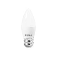 Лампа светодиодная Feron LB-197 C37 230V 7W E27 2700K