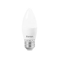 Лампа светодиодная Feron LB-720 С37 230V 4W 340Lm E27 4000K