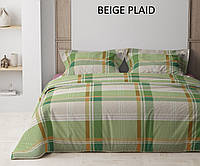 Постільна білизна ТЕП BEIGE PLAID (Бежевий плед) сімейна