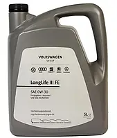 Масло моторное VAG 0W-30 Longlife III FE (504 00/507 00); объем 5 л GS55545M4 vag