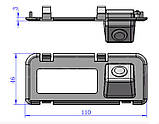 Камера заднього огляду Forester. Штатна камера заднього огляду Subaru Forester, Impreza CCD, фото 2