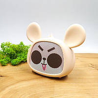 Компактна прогумована Bluetooth-колонка KIVEE Mouse