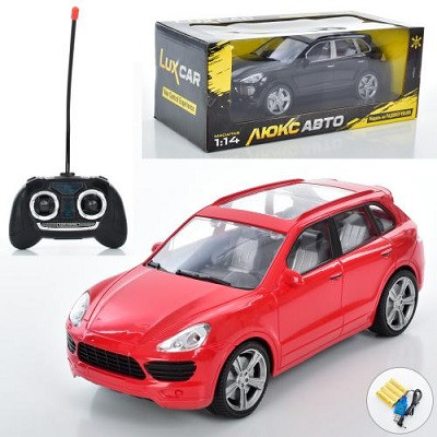 KMM4921 Джип 1:14, 28 см, гумові колеса, USB-зарядка в коробці 35,5-17-14 см