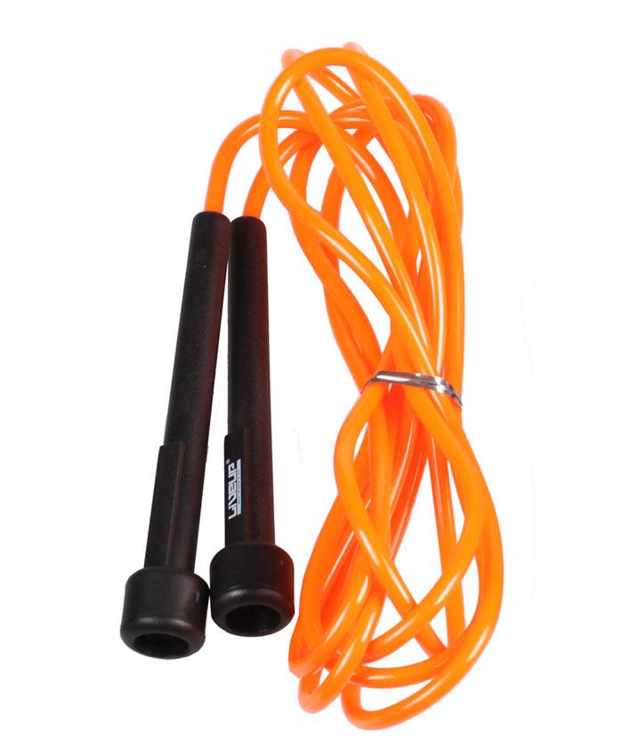 Скакалка в тубусі LiveUp PVC JUMP ROPE
