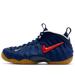 Кросівки баскетбольні Nike Air Foamposite Pro Blue Void University Red Basketball Shoes (CJ0325-400)