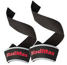 Лямки для тяги MadMax MFA-267 PWR Straps Black/Grey/Red