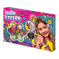 Креативное творчество "Hair Styler Fashion" Danko Toys HS-01-02 Наборы для создания украшений малый набор