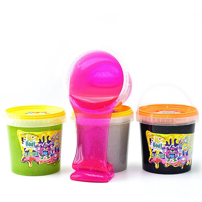 KMA80050 Лизун-антистрес ТМ Mr.Boo Big Boo GLITTER в банці 1,150г
