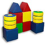 Розвиваючий модульний конструктор Мікс (14 елементів), фото 5