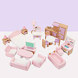Розвиваючий набір іграшкових меблів (22 предмети) від Obetty, фото 4