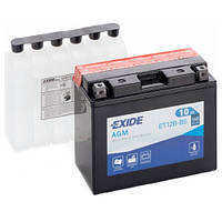 Аккумуляторы мото Exide ET12B-BS: 10 А·ч - 12 V; 160 (ET12B-BS), 150x70x130 мм