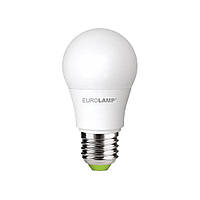 Лампа светодиодная Eurolamp Эко LED-A50-07273(P) А50 7W E27 3000K