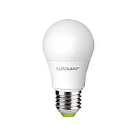 Лампа светодиодная Eurolamp Эко LED-A50-07274 (P) А50 7W E27 4000K