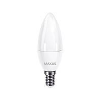 Лампа светодиодная Maxus 1-LED-731 C37 5W 3000K 220V E14