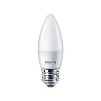 Лампа светодиодная Philips LED candle 827 B35NDFR RCA 4W E27 2700K