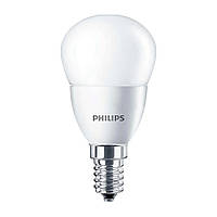 Лампа светодиодная Philips LED luster 840 P45NDFR RCA 6,5W E27 4000K