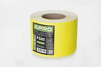 Бумага шлифовальная APRO P320 115мм*50м рулон (бумажная основа) 8281661