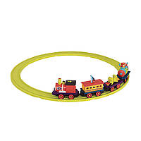 Игровой набор с железной дорогой - БАТТАТОЭКСПРЕСС S2 (свет, звук, 4 вагончика, диаметр 91 cm)