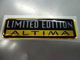 Nissan Altima 2007-2014 Емблема значок Limited Edition Новий Оригінал