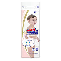 Подгузники GOO.N Plus для детей 12-20 кг (размер XL, на липучках, унисекс, 38 шт)