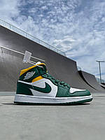 Женские кроссовки Nike Air Jordan 1 Mid GS Sonics