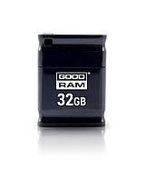 Флеш-накопитель USB 32GB GOODRAM UPI2 (Piccolo) Black (UPI2-0320K0R11) Sava Family