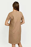 Літня сукня міді Finn Flare FSC110214-722 світло-коричнева S, фото 5