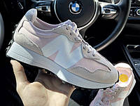 Женские кроссовки New Balance 327 White Pink