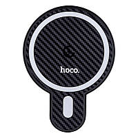 Держатель для смартфона с магнитной фиксацией для телефона Hoco CA85 Wireles Type-C MagSafe Black