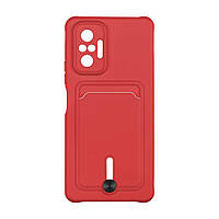 Чехол с карманом для карт OtterBox Colorfull Pocket Card Xiaomi Redmi Note 10 Pro / Redmi 10 Pro Max 4G Red