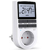 Розетка с таймером U&P ESS-16 Socket Timer White (WDT-ESS16-WE)