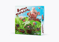 Настольная игра Fun Games Shop Хрюшки - Попрыгушки (Pigs on Trampolines) (укр.)