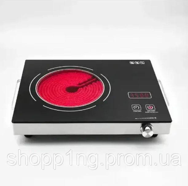 Інфрачервона плита Zepline ZP 061 2200W плита електрична настільна інфракрасна кухоная електрична - фото 1 - id-p2082677740