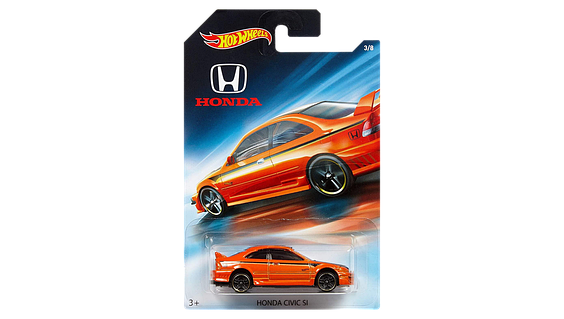 Тематическая Машинка Hot Wheels Honda Civic Si Honda 70th
